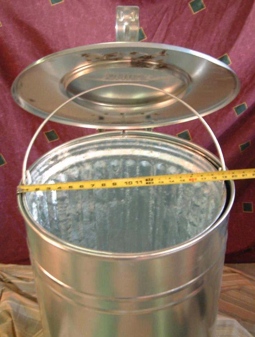 Chief Garbage Can Source...Chief underground garbage cans inground cans.